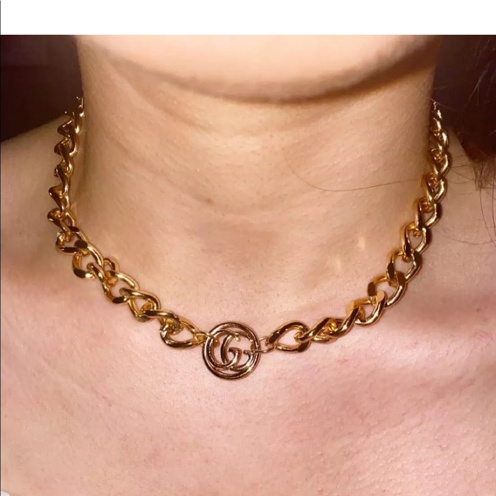 COPY - Authentic gucci repurposed choker necklace